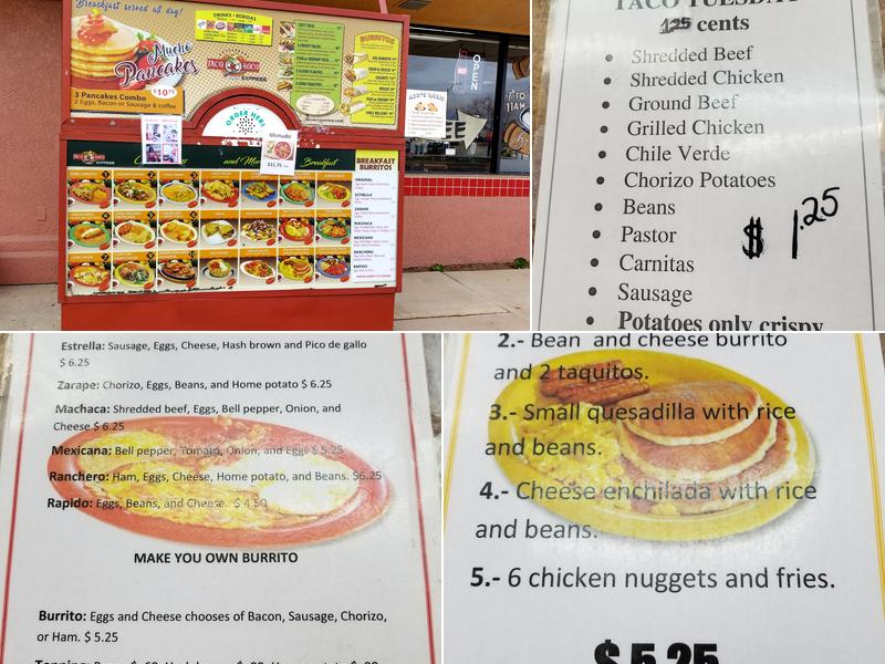 Taco Roco Express Menu