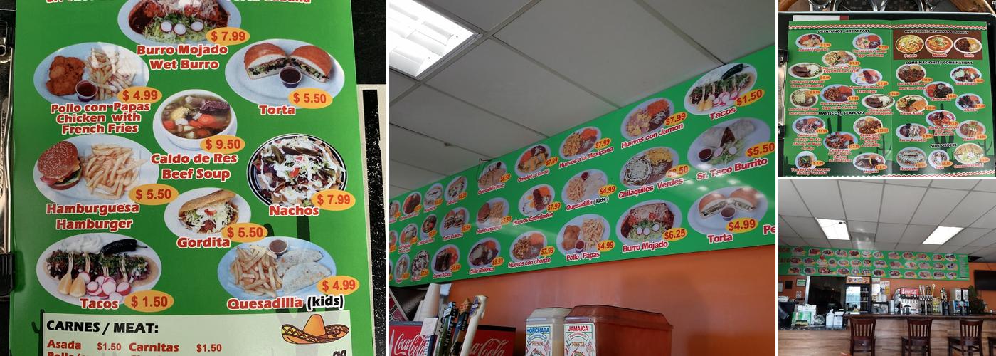 Señor Taco Menu