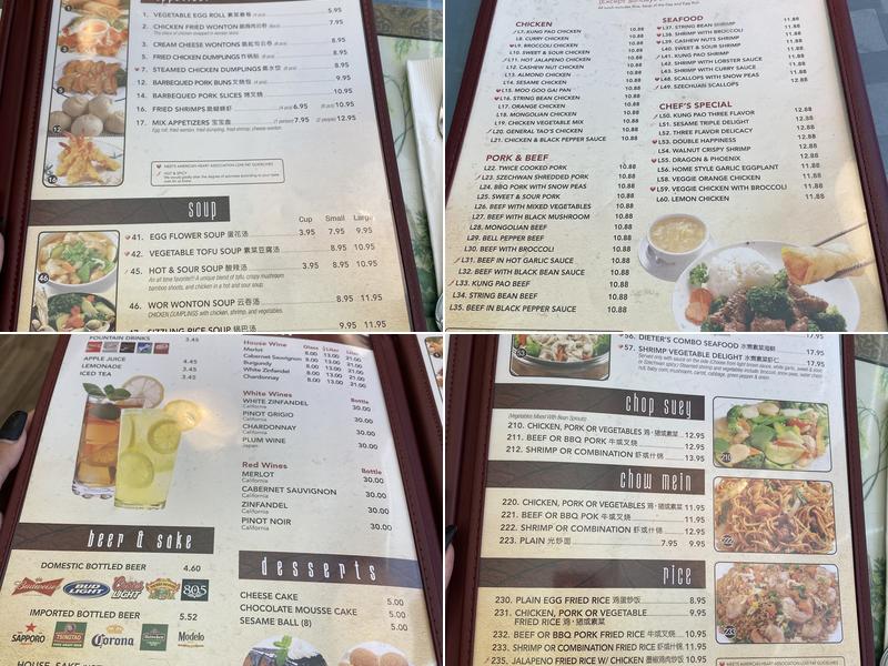 Magic Dragon Asian Cuisine Menu