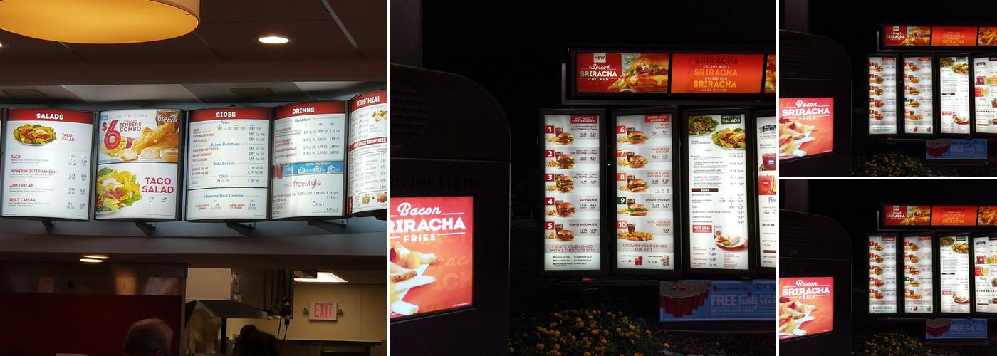 Wendy's Menu