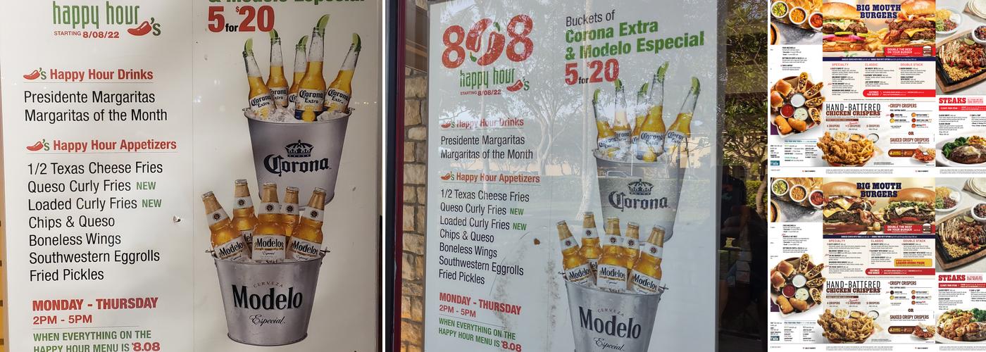 Chili's Grill & Bar Menu