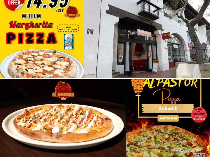 Cali-Forno Pizzeria 905 State St, Santa Barbara