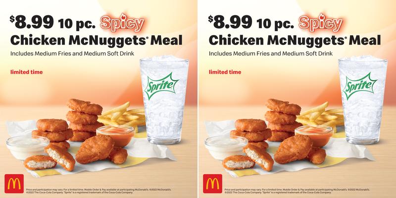 McDonald's Menu
