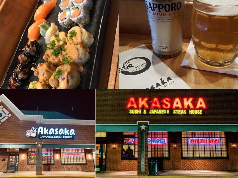 Akasaka Sushi & Japanese Steak House 10788 Sudley Manor Dr, Manassas