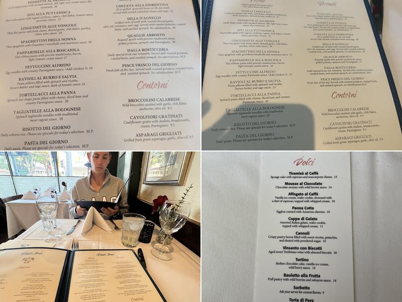 Ca' Dario Santa Barbara Menu