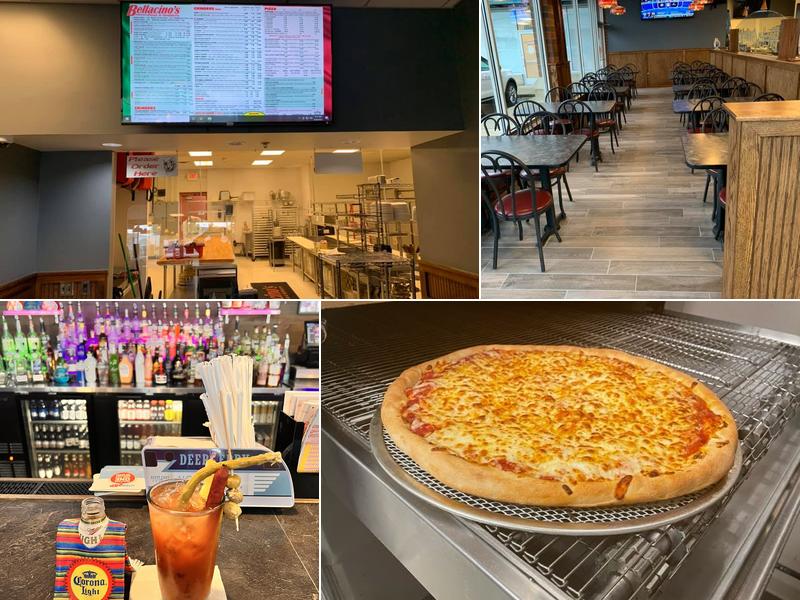 Bellacino’s Pizza and Grinders Inside Gargies Bar