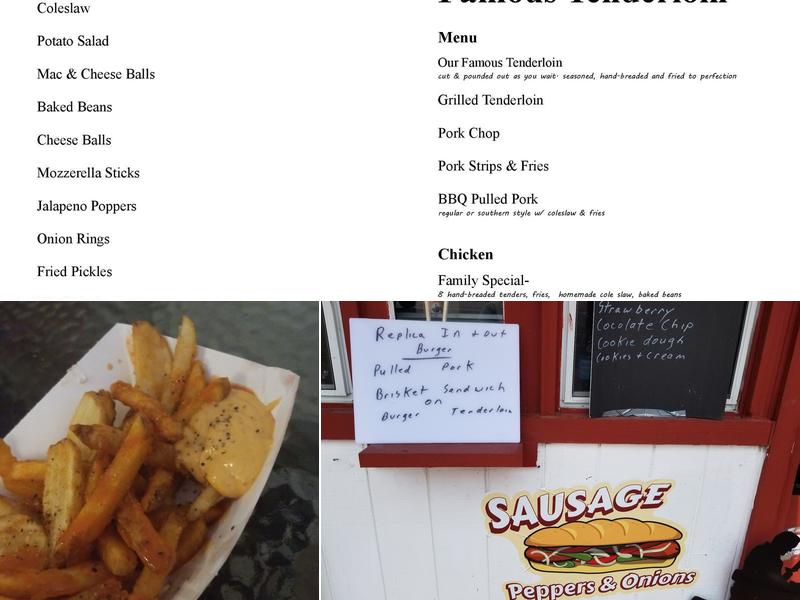 Coles Restaurant Menu