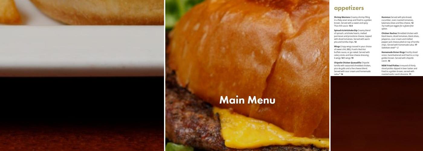 Blue Moose Menu
