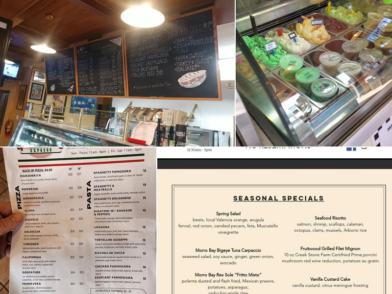 Giuseppe’s Express Menu