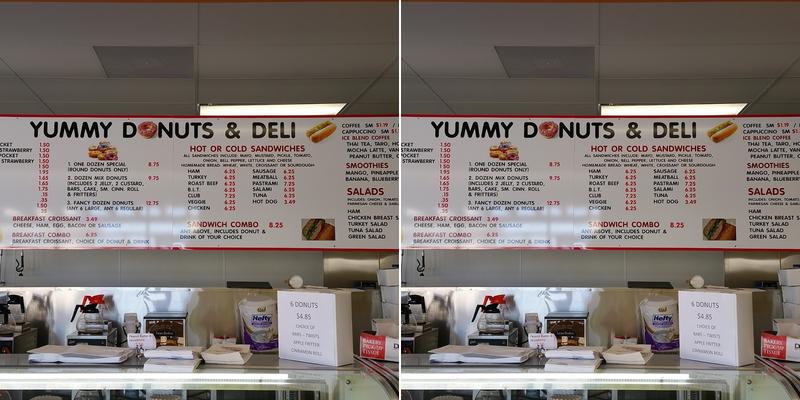 Yummy Donuts & Deli Menu
