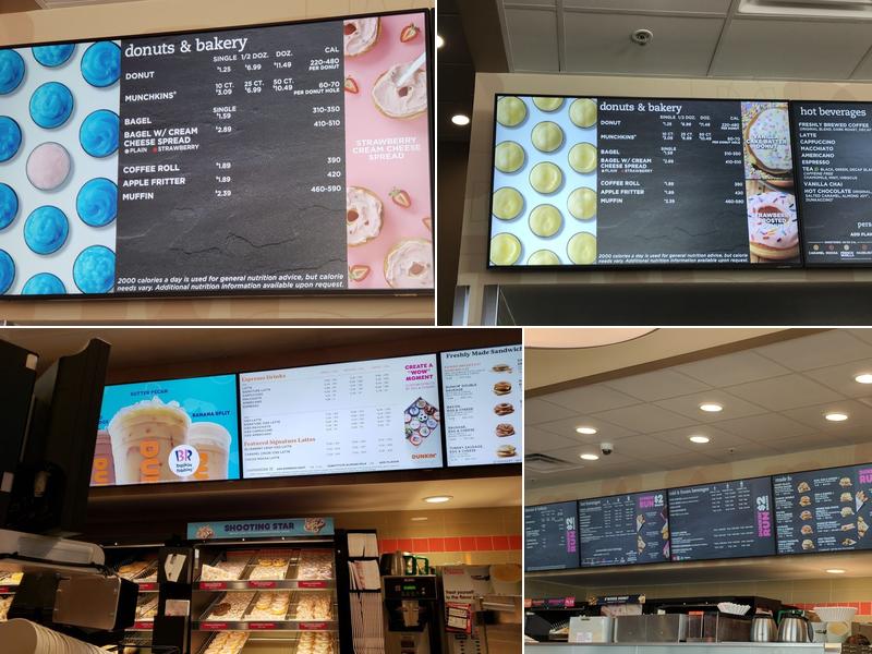 Dunkin' Menu
