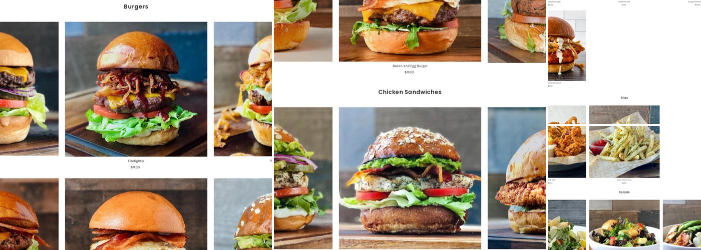 Kyle's Kitchen Menu