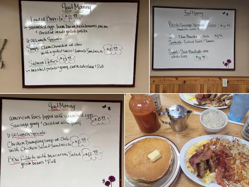 The Diner Menu