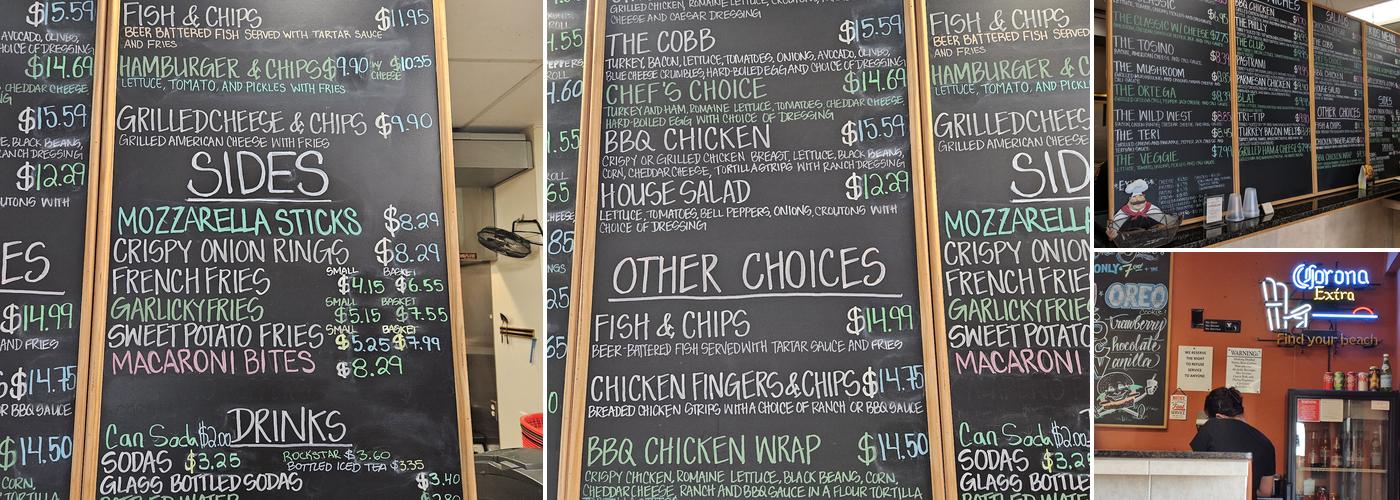 California Grill Nipomo Menu