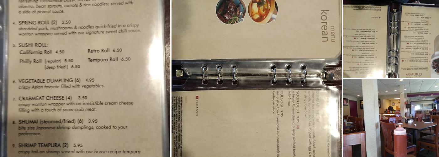 Pi's Asian Express Menu