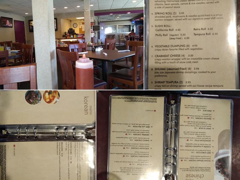 Pi's Asian Express Menu