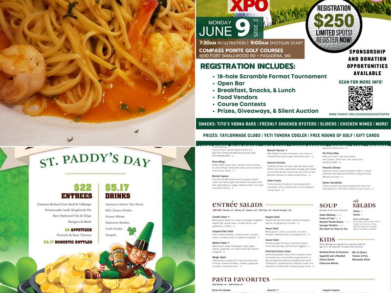 Primo Pasta Kitchen Menu