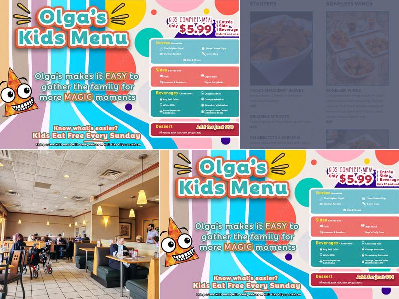 Olga's Kitchen Menu