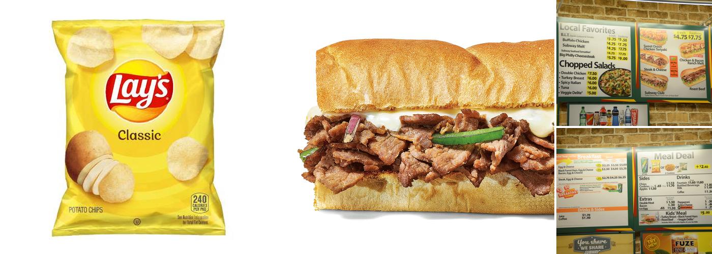Subway Menu