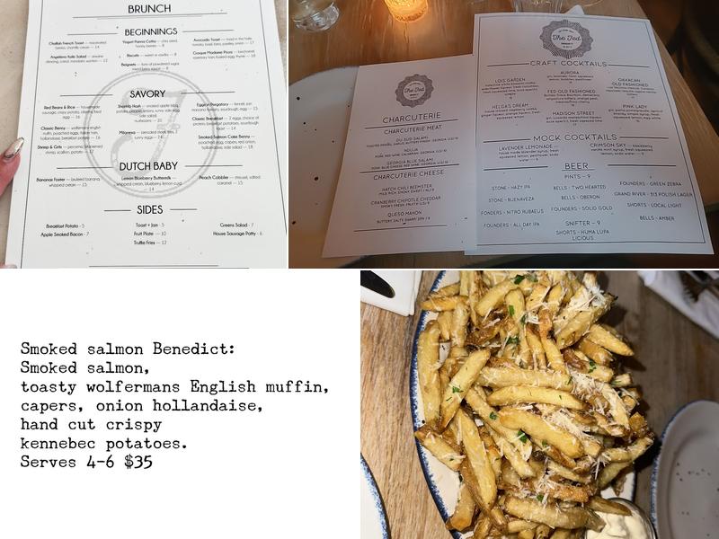 The Fed Community Menu