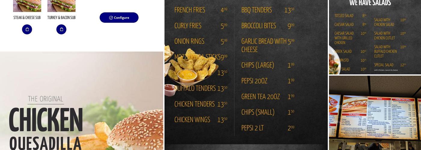 Brattle Stop Market Menu