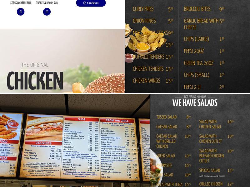 Brattle Stop Market Menu