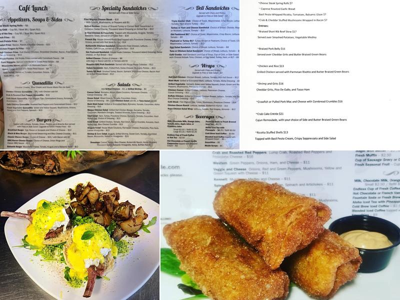 Corner Cafe Menu