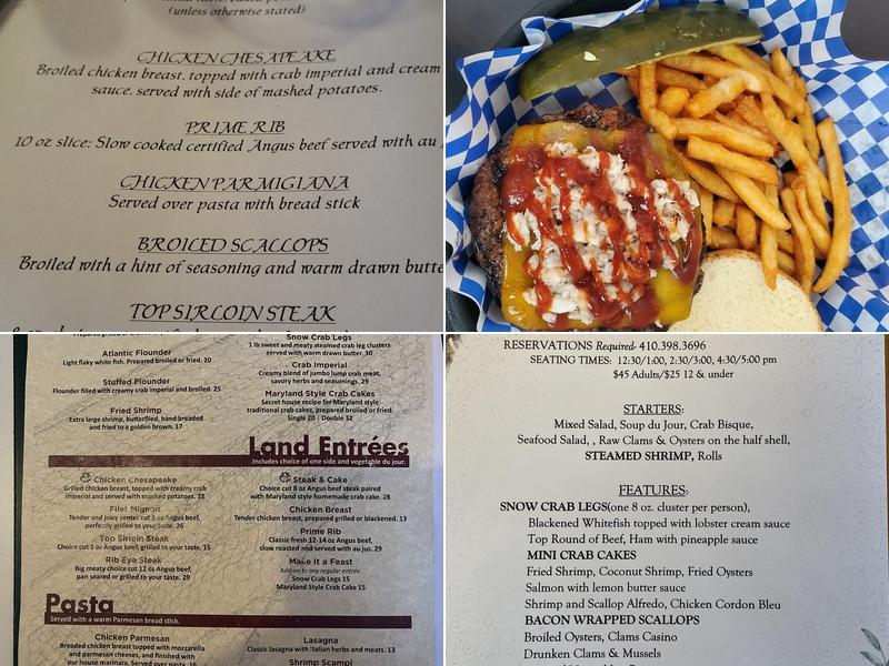 Wesley's Restaurant Menu