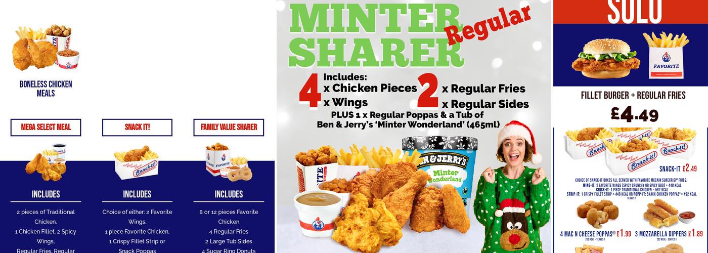 Favorite Chicken & Ribs Sidcup Menu