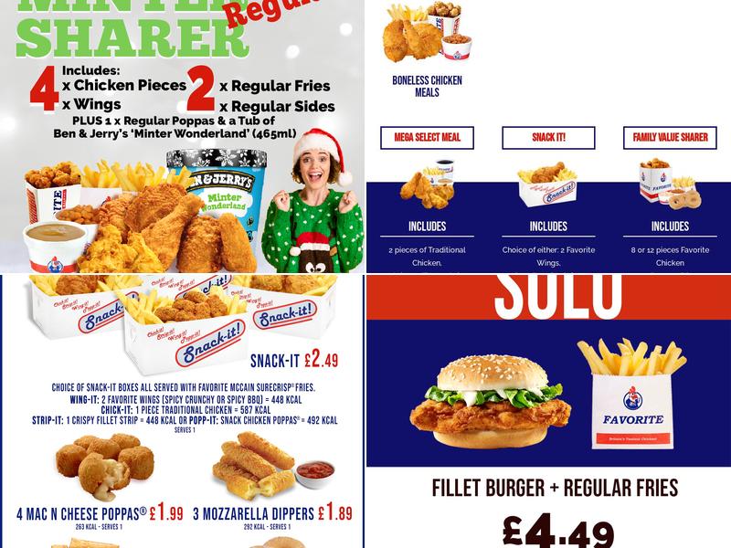 Favorite Chicken & Ribs Sidcup Menu