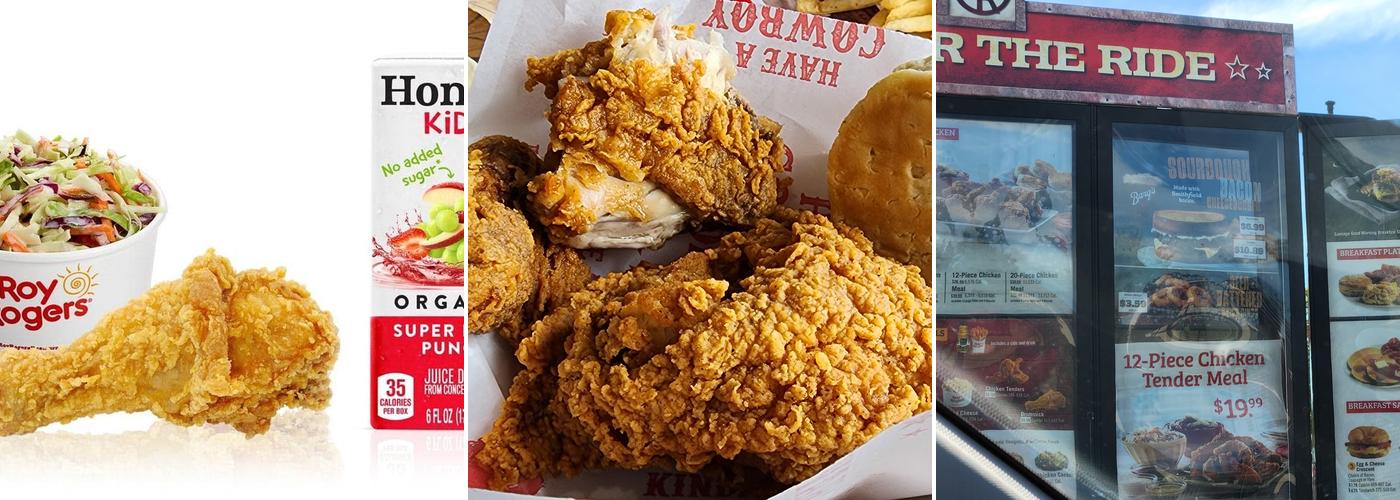 Roy Rogers Menu
