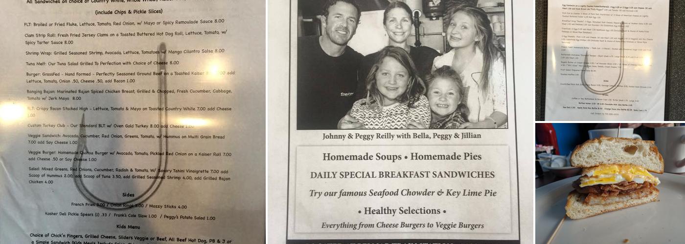 Hooked Cafe Menu