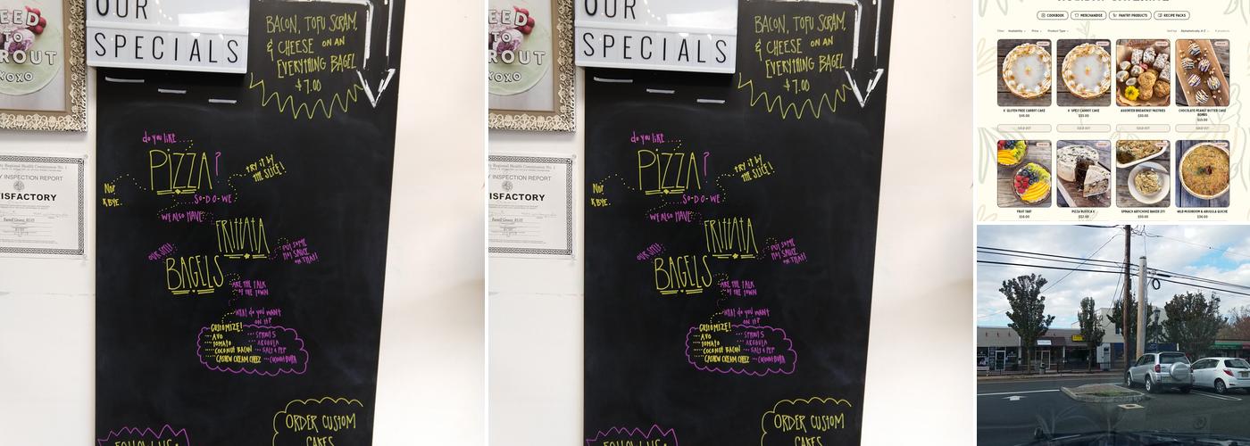 Seed to Sprout Bakery Menu