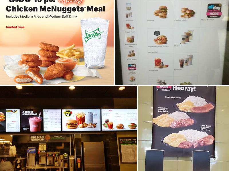 McDonald's Menu