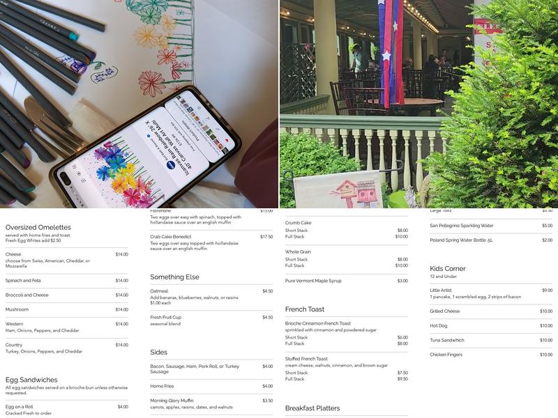 The Starving Artist at Days Menu