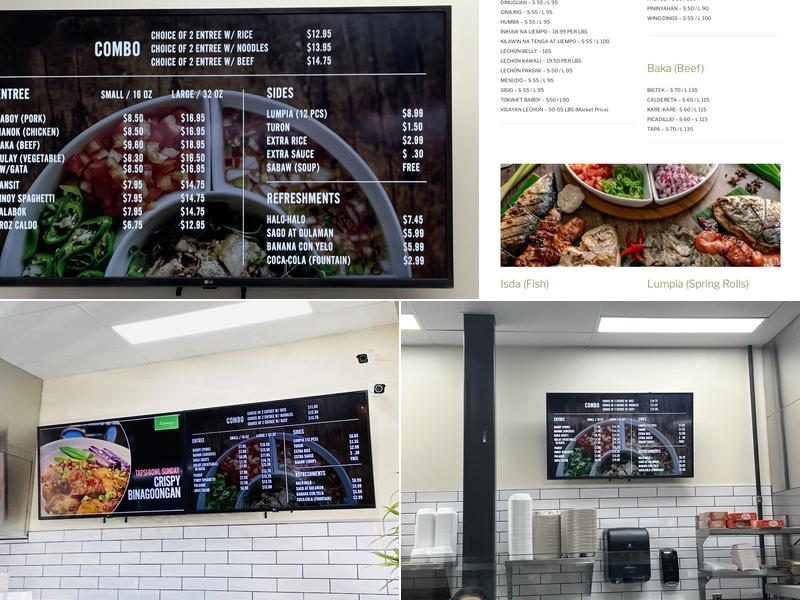 Kababayan Filipino Kitchen Menu