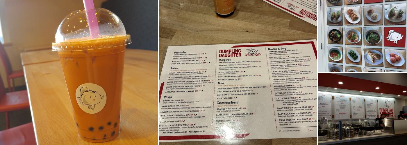 Dumpling Daughter Menu