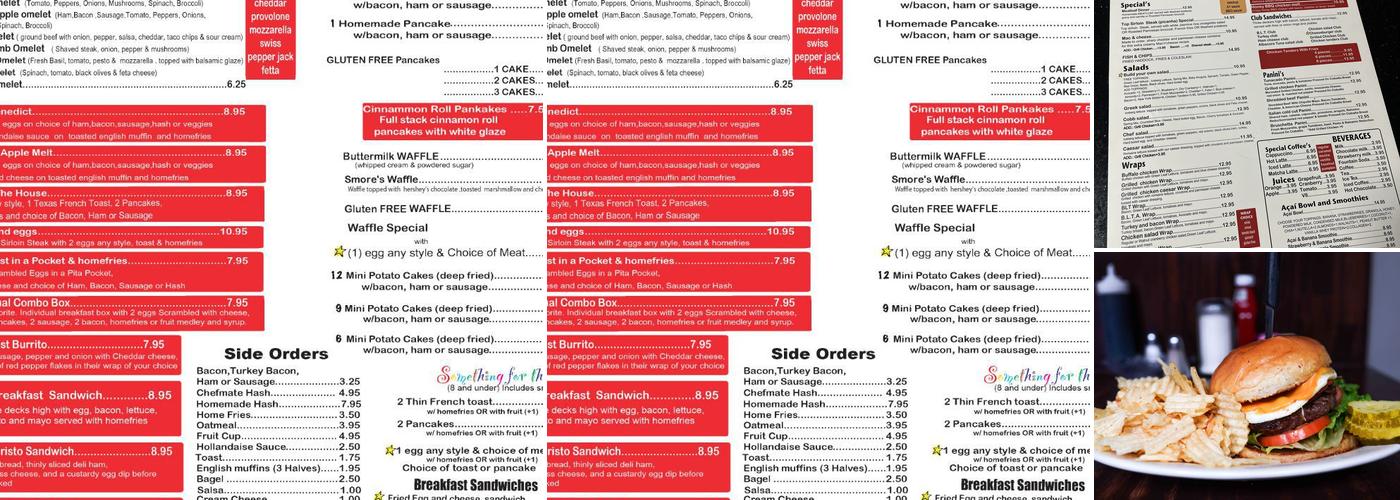 Big Apple Restaurant Menu