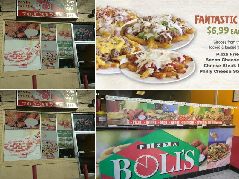 Pizza Boli's Menu