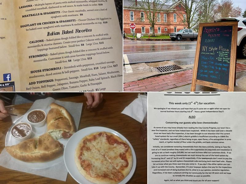 Angelo's Menu