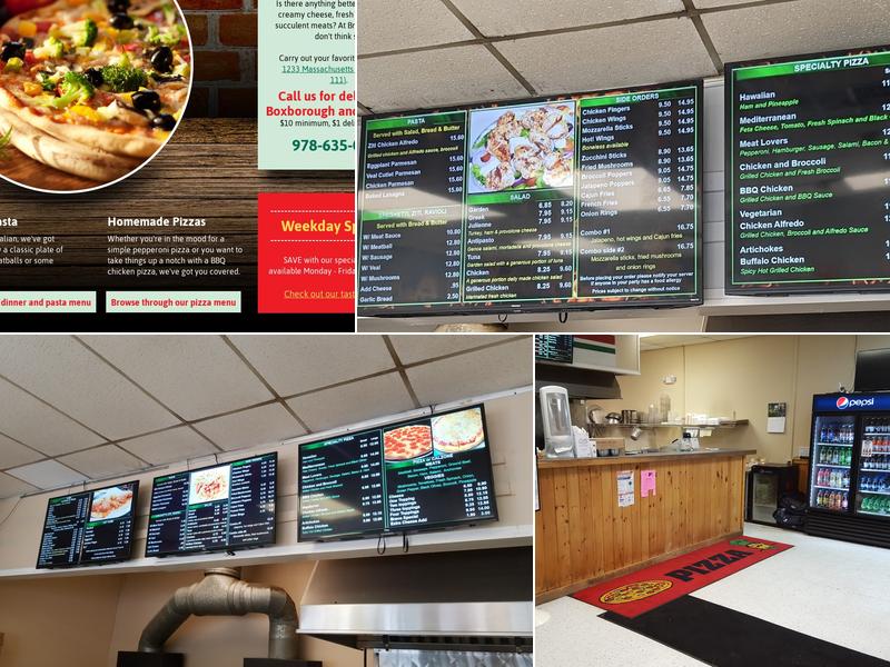 Bravo Pizza Menu