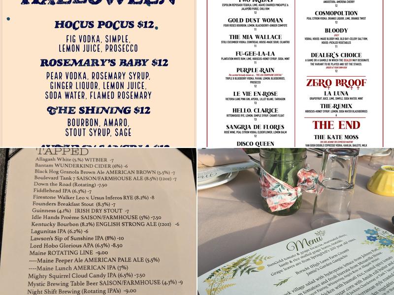 The Red Raven Restaurant & Catering Menu