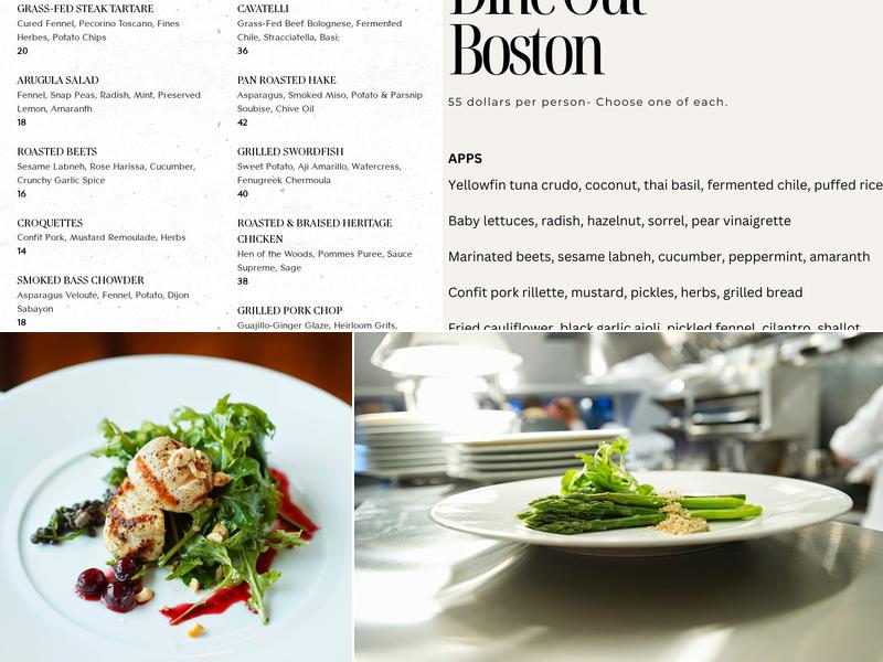 80 Thoreau Menu