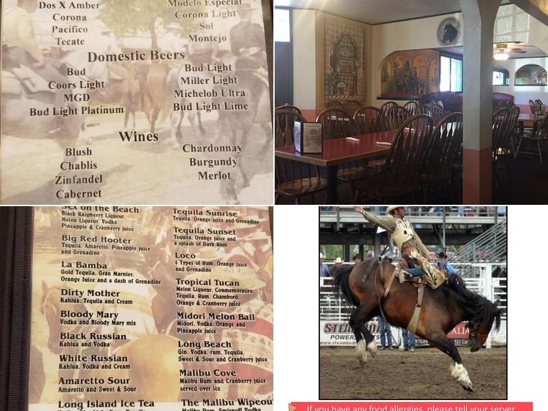El Rodeo Menu