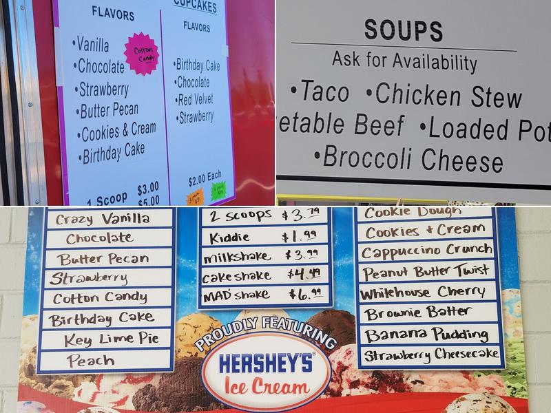 Brett's Bakery & Cafe Menu