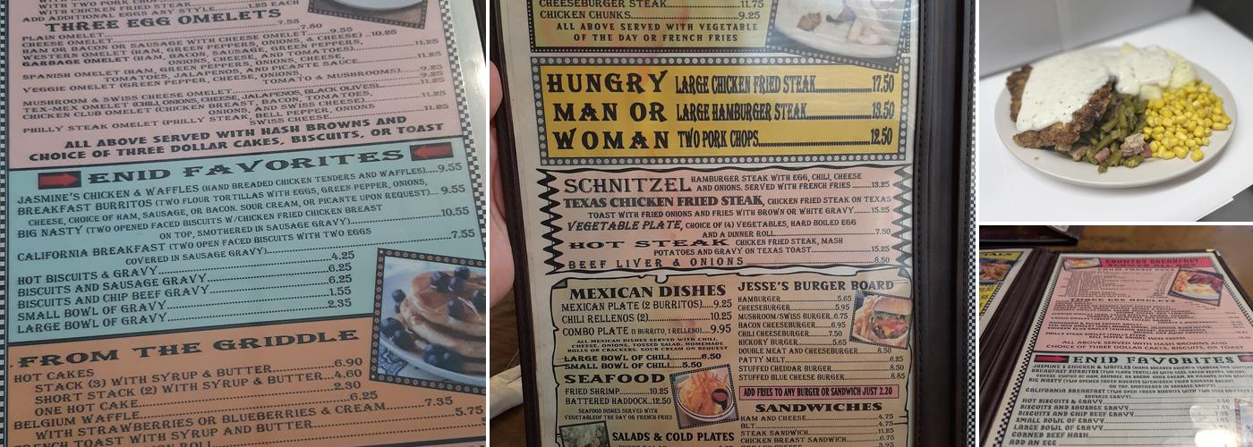 Wee Too Menu