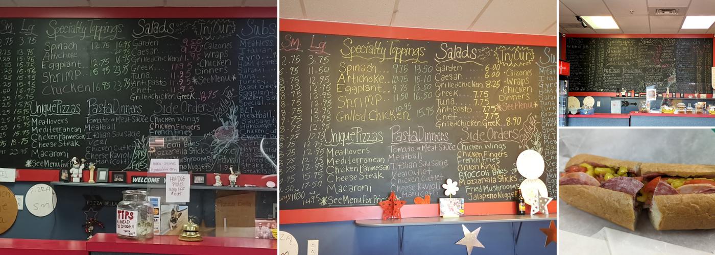 Pizza Bella Devens Menu