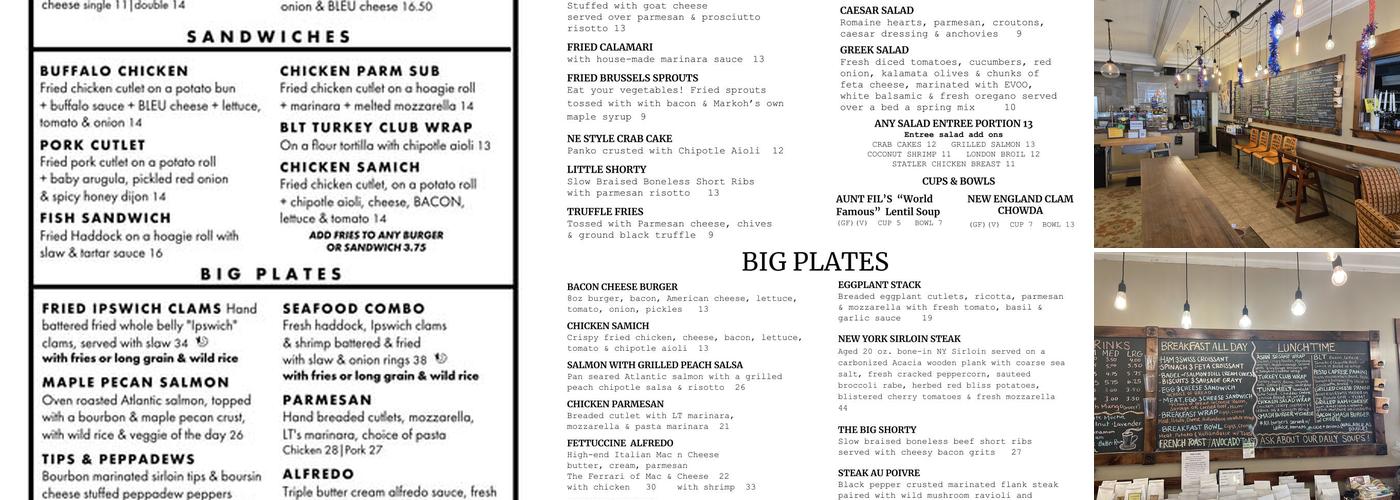 Markohs Menu