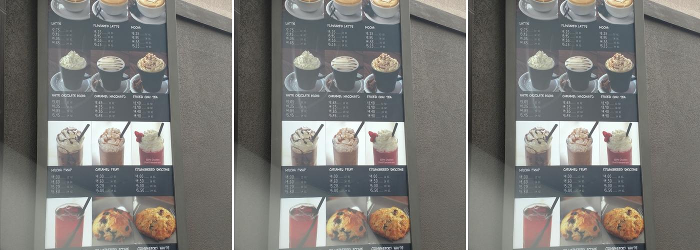 Fiddlers Coffee Menu