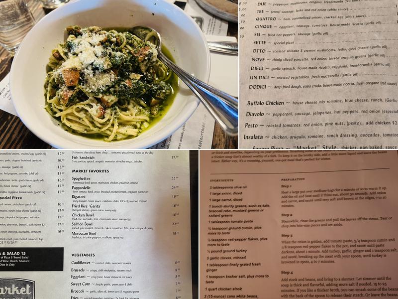 Market North End Menu